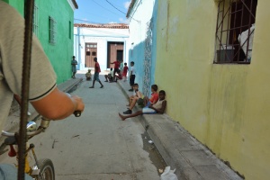 mit Bici-Taxi zum Plaza del Carmen