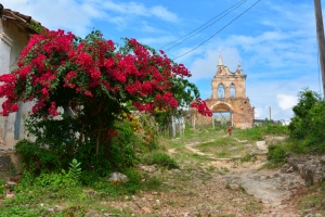 die Reste der Iglesia de Nuestra Senõra de la Candelaria
