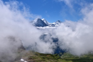 Eiger, Mönch und Jungfrau vom Faulhorn